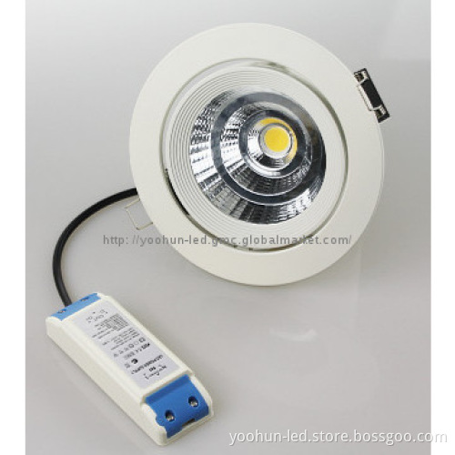 2014 TUV SAA commercial 10w adjustable downlight led